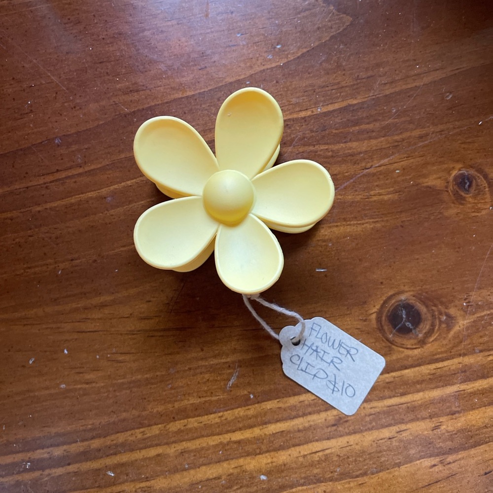 🌼🌼🌼Yellow Flower Hair Clip